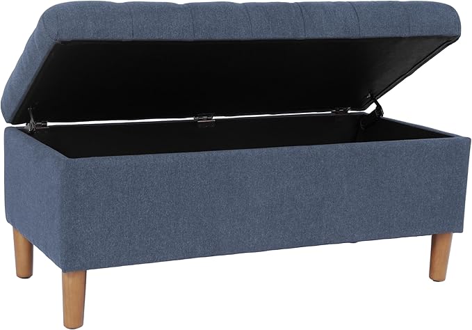 Homepop Home Decor | Tufted Ainsley Button Storage Ottoman Bench