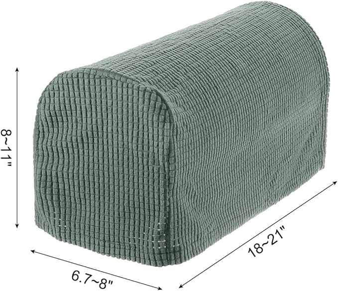 uxcell Stretch Armrest Covers Armchair Anti-Slip