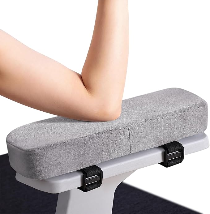 Smiry Ergonomic Office Chair Armrest Pads, Memory Foam Arm Rest Covers