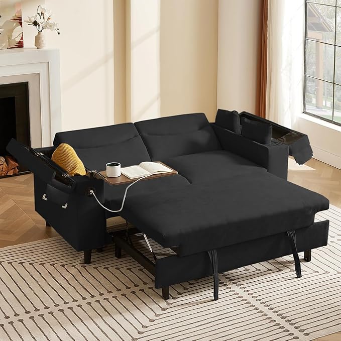 Auvsoce 66.4" Loveseat Sofa, Modern Couches
