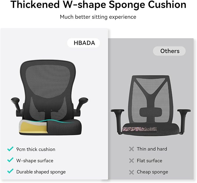 Hbada Office Chair Ergonomic Desk Chair, Office Chairs