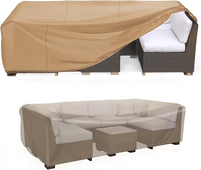 Mrrihand Heavy Duty Patio Furniture Covers, Outdoor Furniture Covers Waterproof