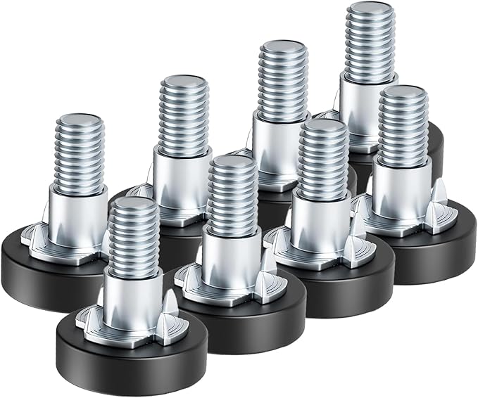 1/4" Thread Leveling Feet, Adjustable Furniture Feet Threaded Screw in