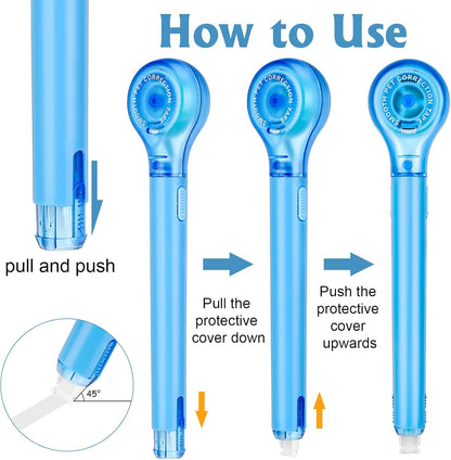 8 Pack Correction Tape Pens, 8 Color Comfortable Pen Shape Correction Pen Tape Pens Easy to Use Applicator for Instant Correction School Office Supplies, 1/5" X 236"