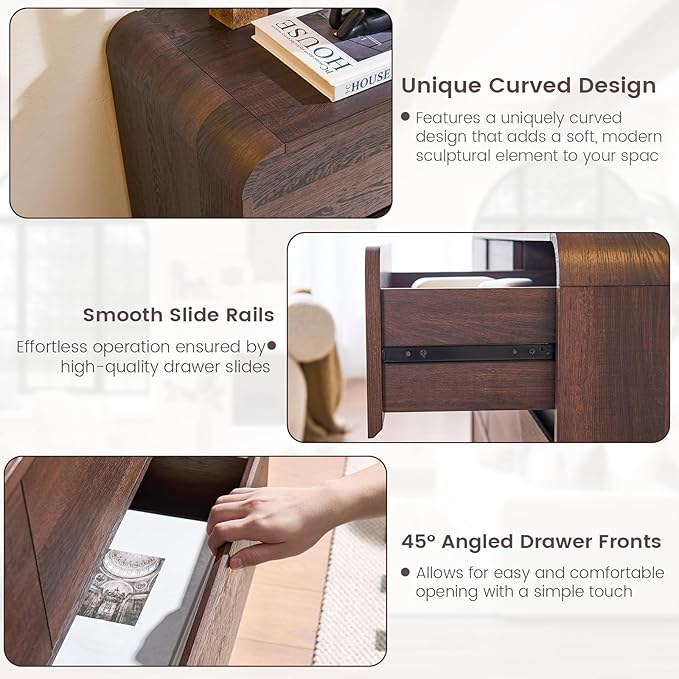 Standifurno 9 Drawer Double Dresser