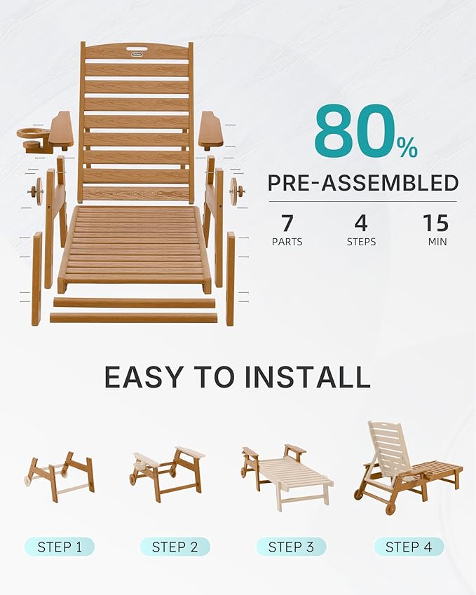 Chaise Lounge Chair Outdoor