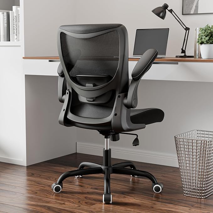 MUXX.STIL Office Chair, PU Leather Ergonomic Desk Chair
