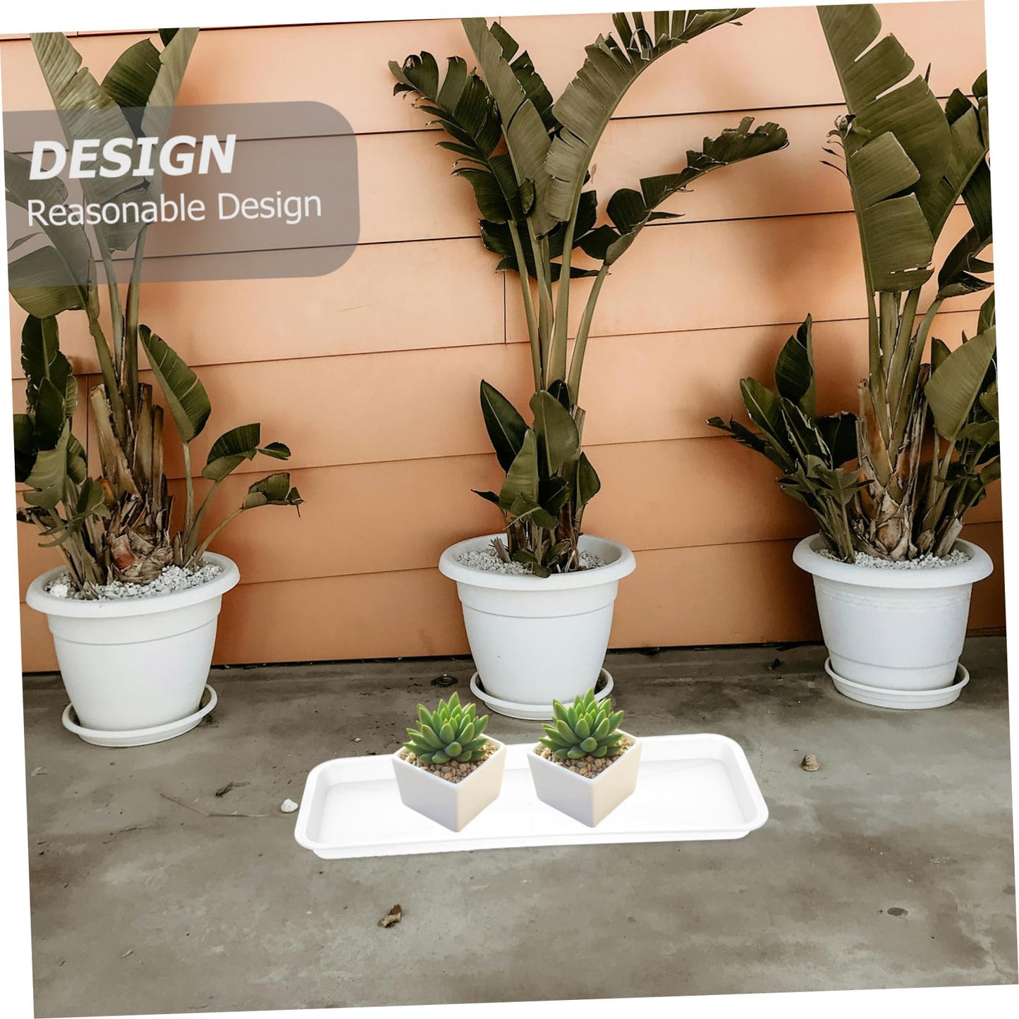 BESPORTBLE 10pcs Plant Drainage Trays Flower Pot Saucers Water Catching Trays for Indoor Plants