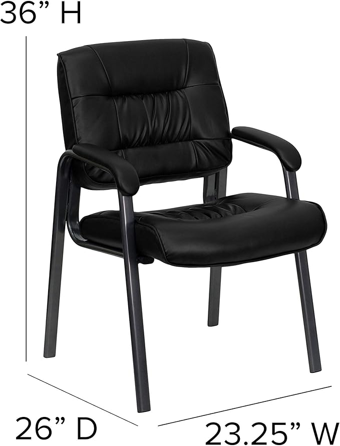 Flash Furniture Haeger LeatherSoft Tufted Executive Reception Chair