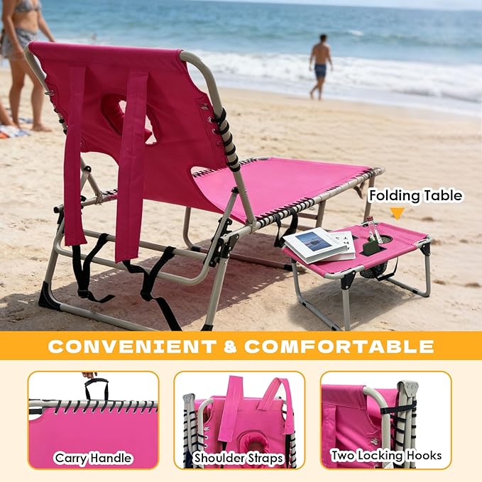 Backpack Sun Tanning Chair