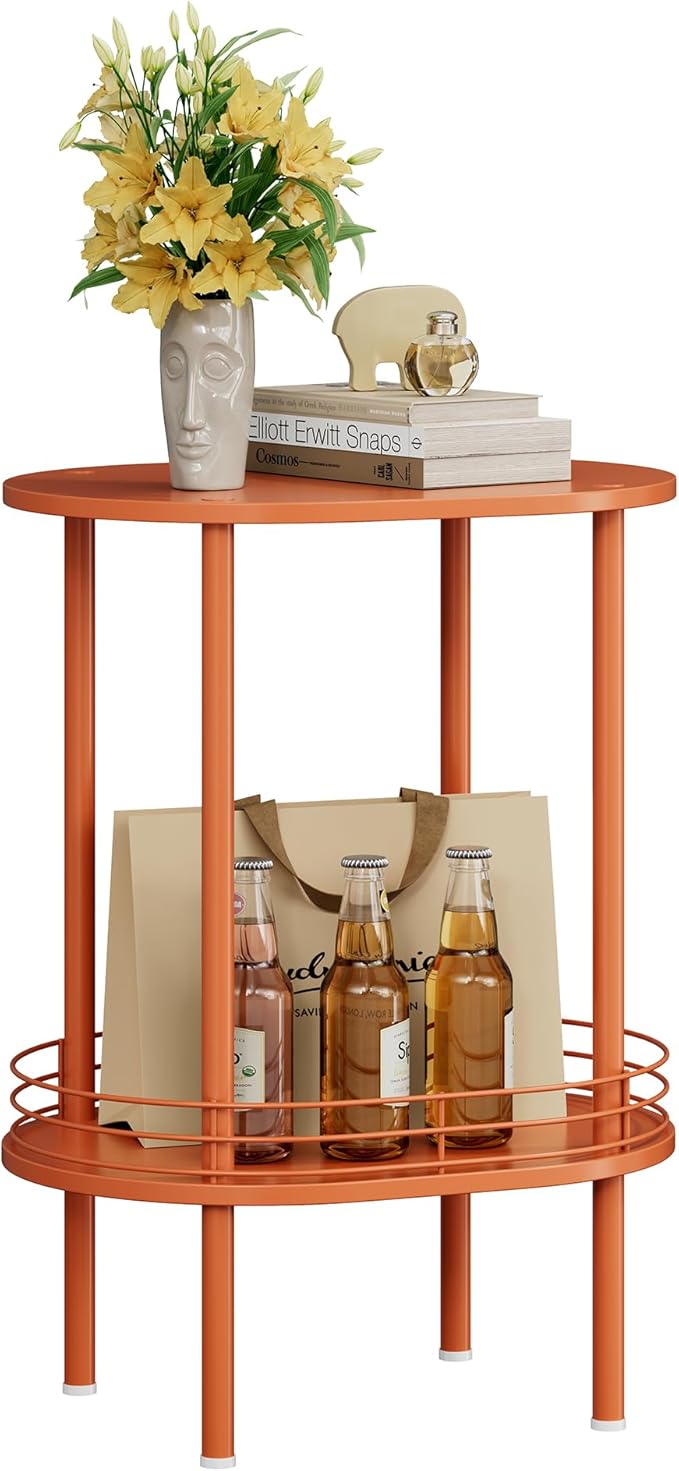 Small Modern Oval Side Table