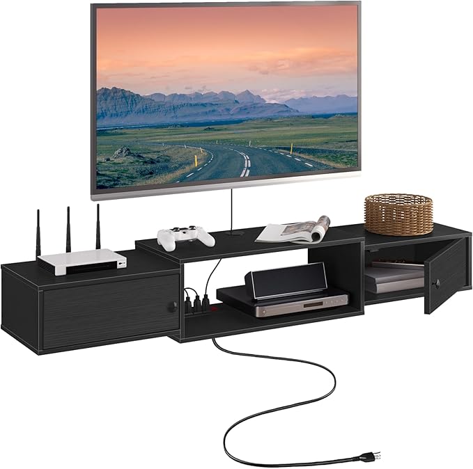 HOOBRO 55" Floating TV Stand