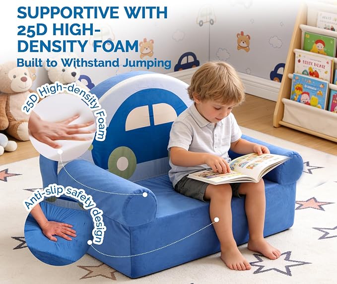 Snuggly Toddler Chair, Soft Kids Sofa