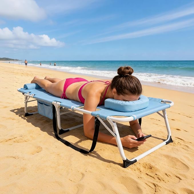 ABORON 3 in 1 Sun Tanning Chair Oversized