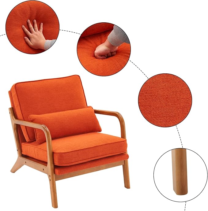 VINGLI Cozy Living Room Chairs