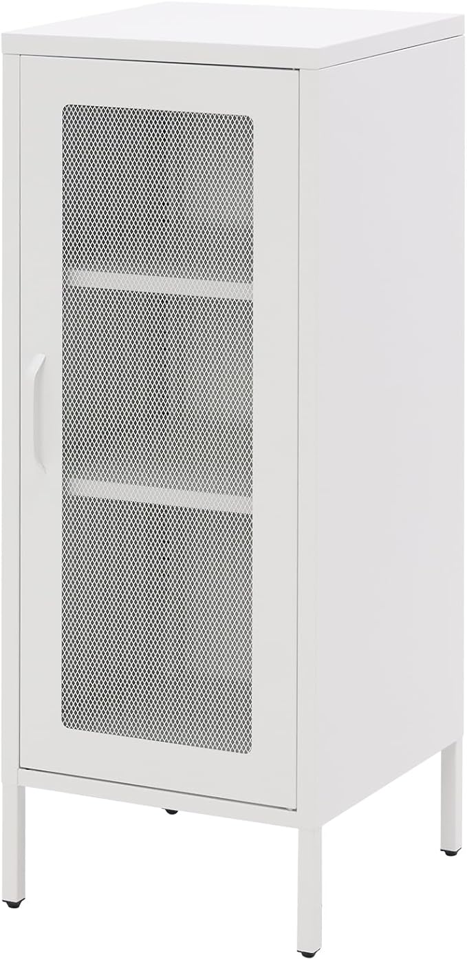 Slim Metal Storage Cabinet