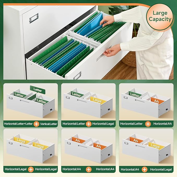 Letaya 4 Drawer File Cabinet