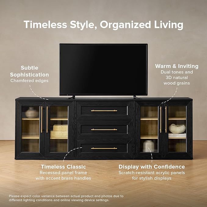 mopio Blake 3 Piece Entertainment Center