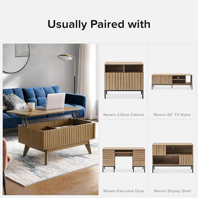 mopio Brooklyn Lift Top Coffee Table