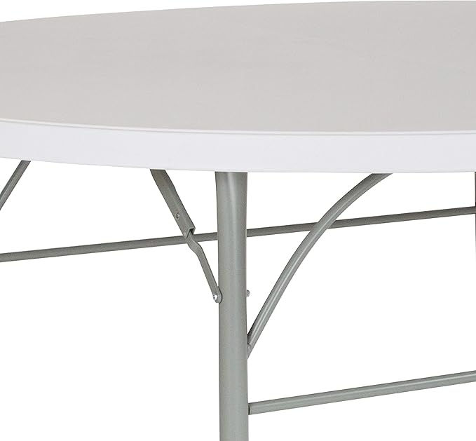 Flash Furniture Stonewall 6' Round Plastic Folding Event Table