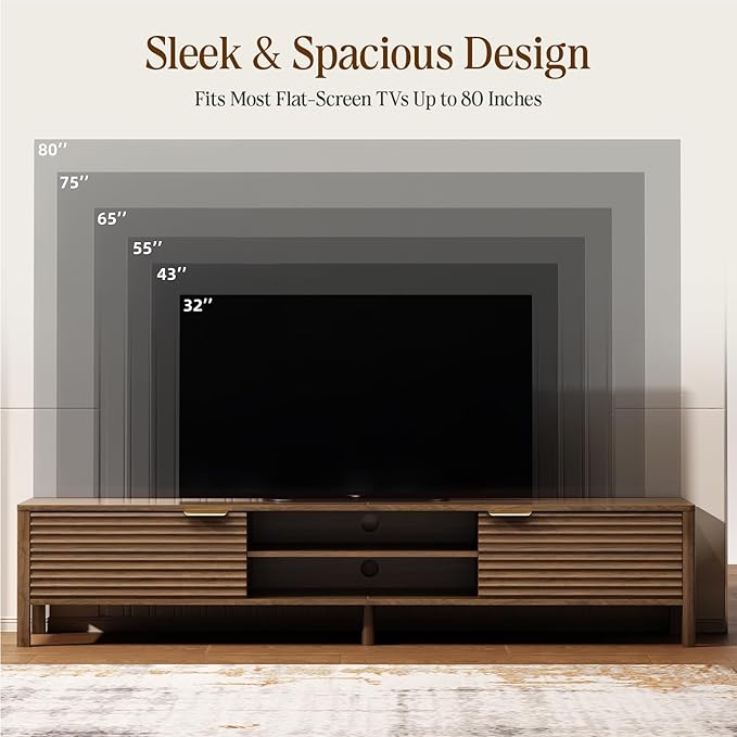 IKALIFE TV Stand for Living Room