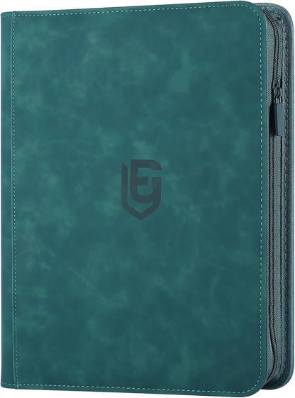 1024 Pocket Card Binder,16 Pocket Trading Card Binder，Side Loading Collectible Card Albums for MTG, for TCG Football, Sports, Game Cards Dark Green