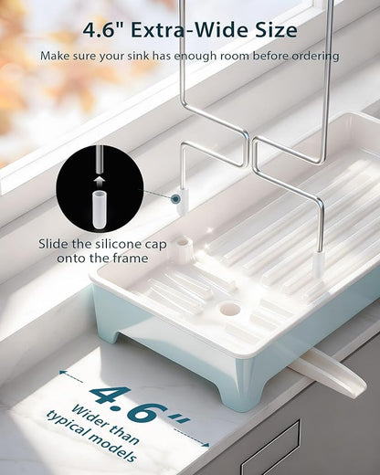 Minimalist Sink Caddy, Rustproof Sponge Holder