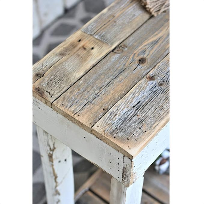 Mcchristian 46" Solid Console Table, Reclaimed Wood, Pine Top