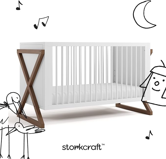 Storkcraft Equinox 3-in-1 Convertible Crib – GREENGUARD Gold Certified