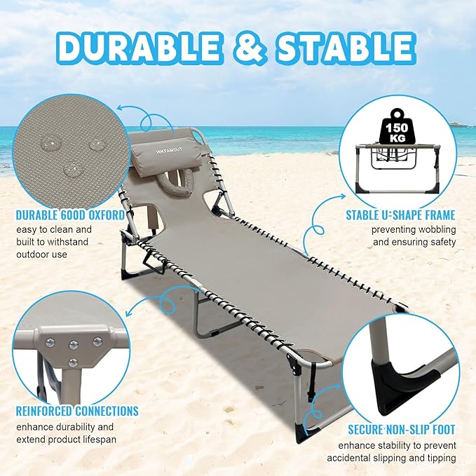 Backpack Sun Tanning Chair
