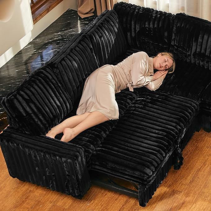 Belffin Corduroy Sleeper Sofa