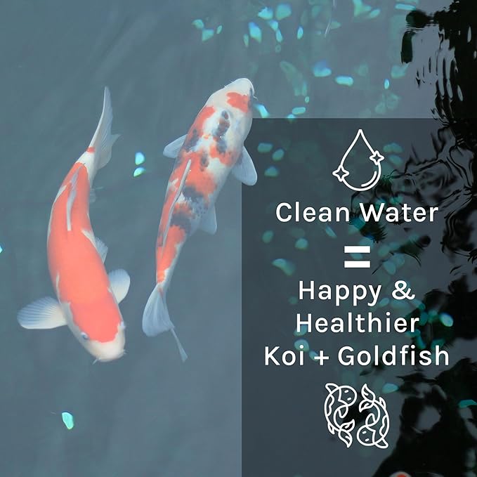 MICROBE-LIFT PL Pond Bacteria and Outdoor Water Garden Cleaner, Safe for Live Koi Fish, Plant Life, and Decor, 32 Ounces