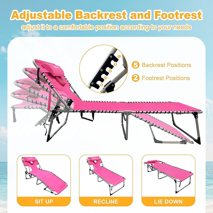 Backpack Sun Tanning Chair