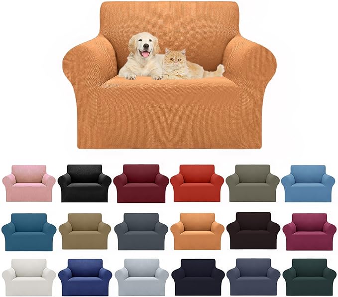 Cupuamon 2026 New Stretch Chair Sofa Slipcovers Couch Cover