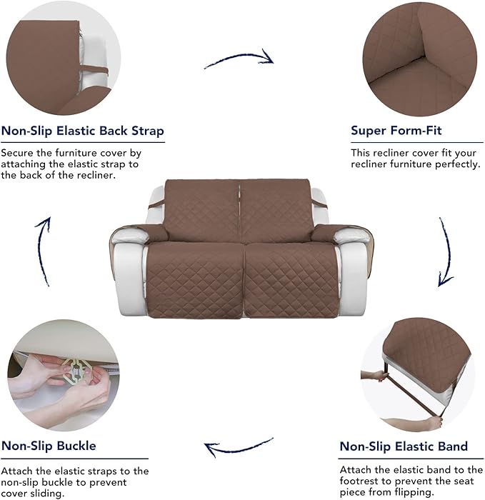 PureFit Water Resistant Reversible Sofa Covers