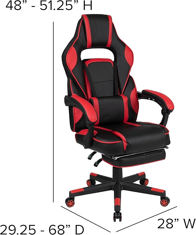 Flash Furniture X40 Gaming Chair Racing Ergonomic Computer Chair