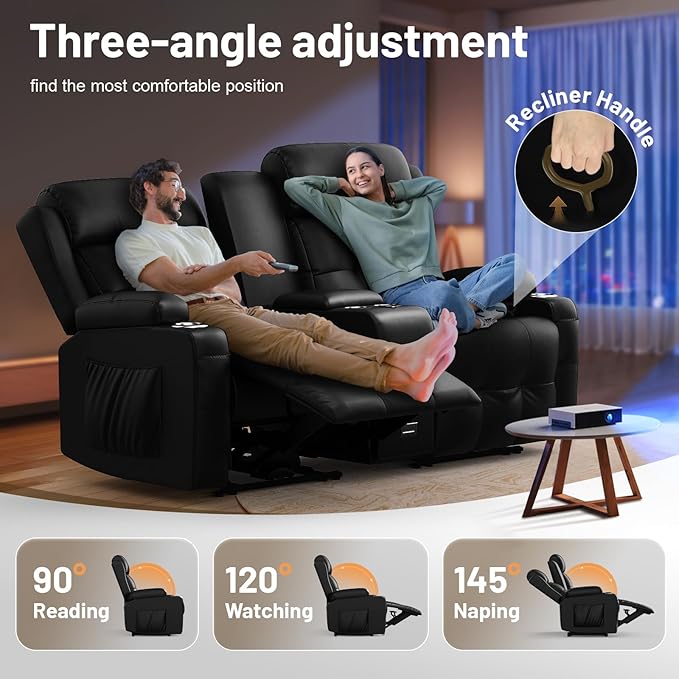 Recliner Sofa Set, RV Wall Hugger Recliners