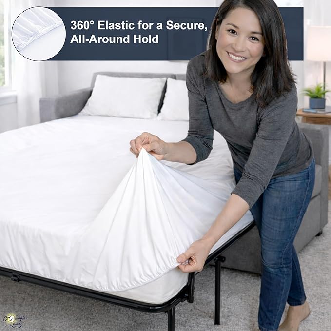Cottington Lane Sleeper Sofa Sheets Full Size, 4 Piece Premium Quality 100%