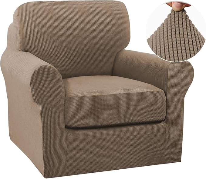 Turquoize 2 Piece Chair Covers Armchair Slipcovers