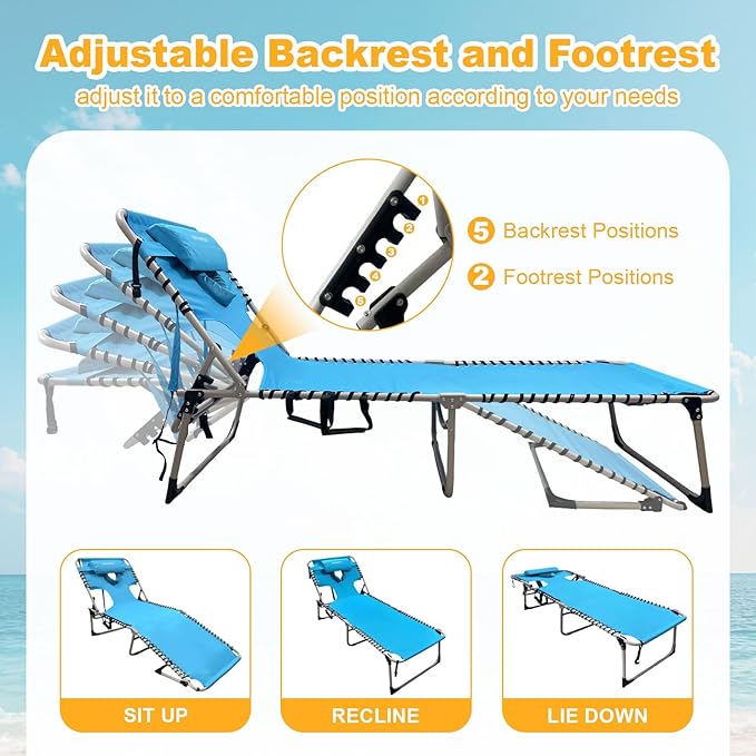 Backpack Sun Tanning Chair
