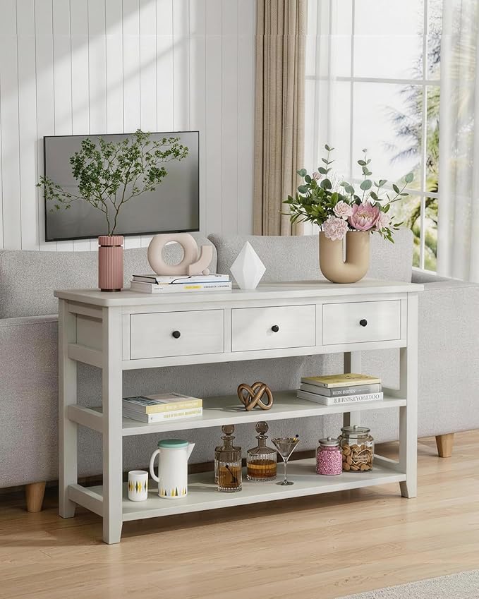 Karl home Console Table Entryway Desk, Sofa Side Table