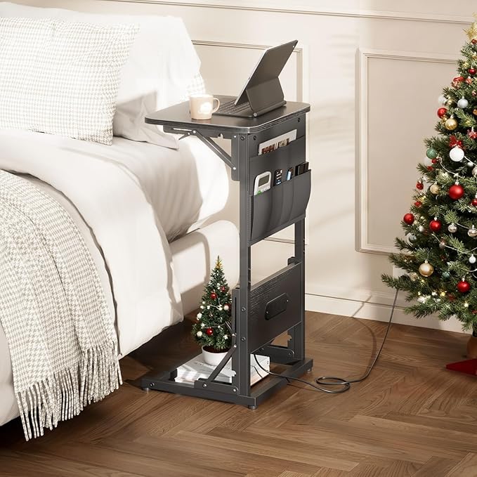 HLDIRECT C Shaped End Table