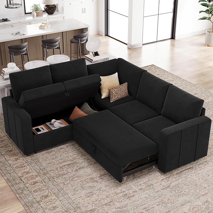 Belffin Modular Sectional Sleeper Sofa