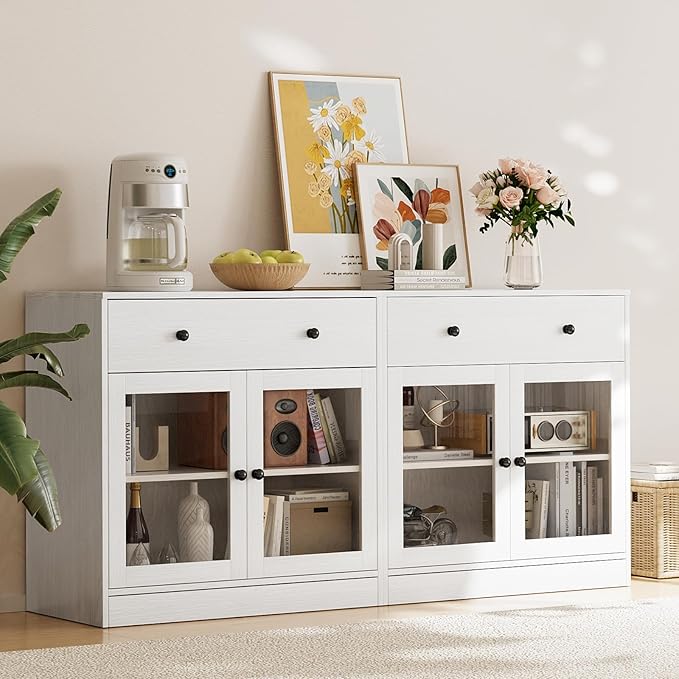 TUSY 71" Large TV Stand Set
