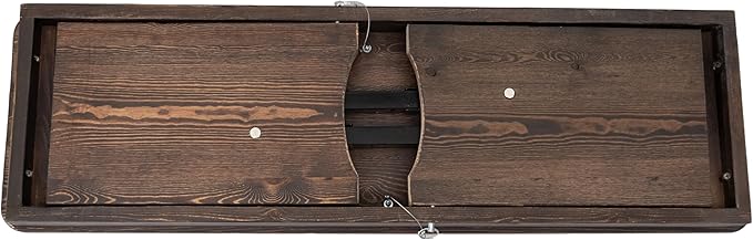Flash Furniture HERCULES 40" x 12" Folding Farm Bench, Solid Pine Entryway