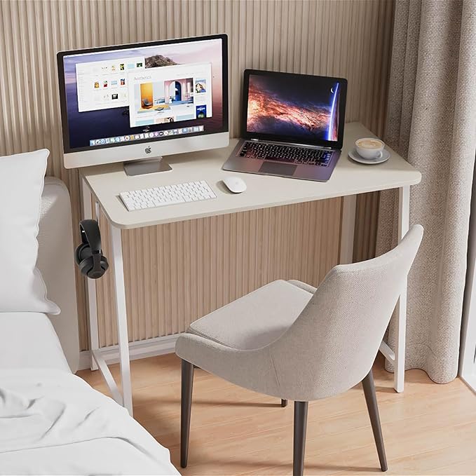 WOHOMO Folding Desk, Small Foldable Desk 39.4"