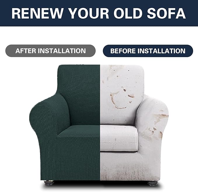 Cupuamon 2026 New Stretch Chair Sofa Slipcovers Couch Cover
