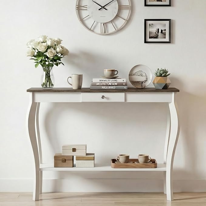 ChooChoo Narrow Farmhouse Console Table