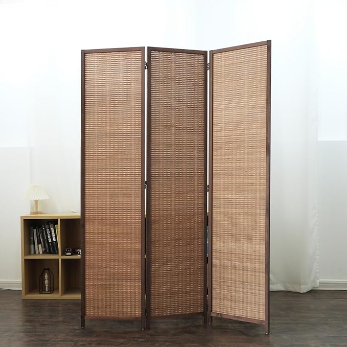 Furnnylane 3 Panel Bamboo Room Divider
