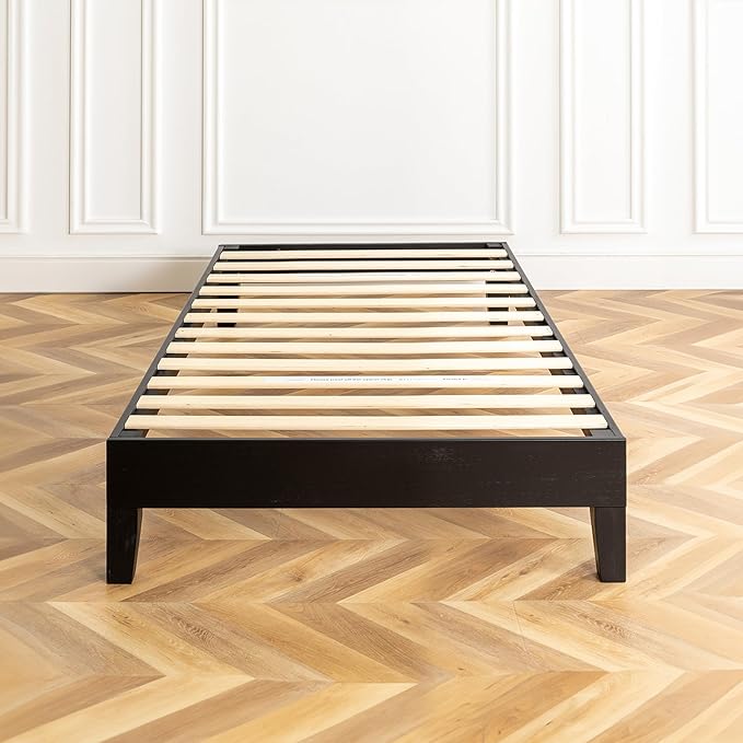 Mellow Naturalista Grand 12 Inch Solid Wood Platform Bed